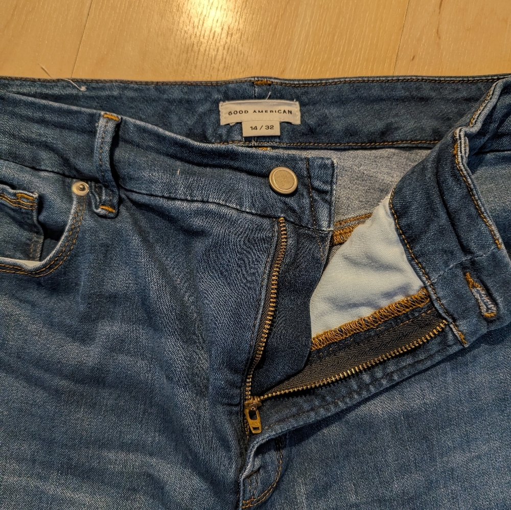 Good American Good Waist Skinny Jeans